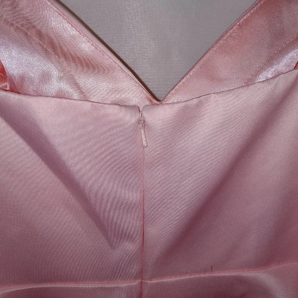 May Queen Couture V Neck Sleeveless Fit and Flare Short Dress Sz 18 NEW - Picture 9 of 16